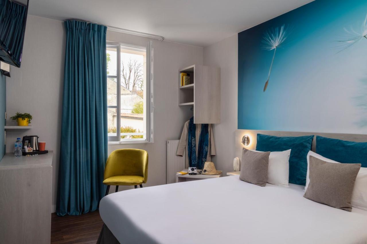 Logis Hotel-Restaurant Le Fontarabie 퐁테네이르콩트 외부 사진